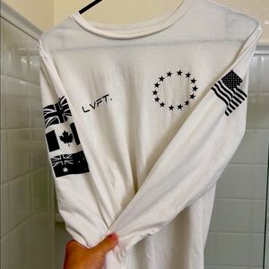Livefit white long sleeve